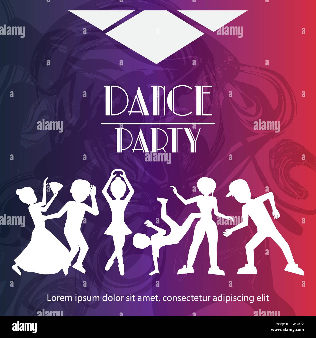 Dance studio avatar dancer design Stock Vector Image & Art - Alamy