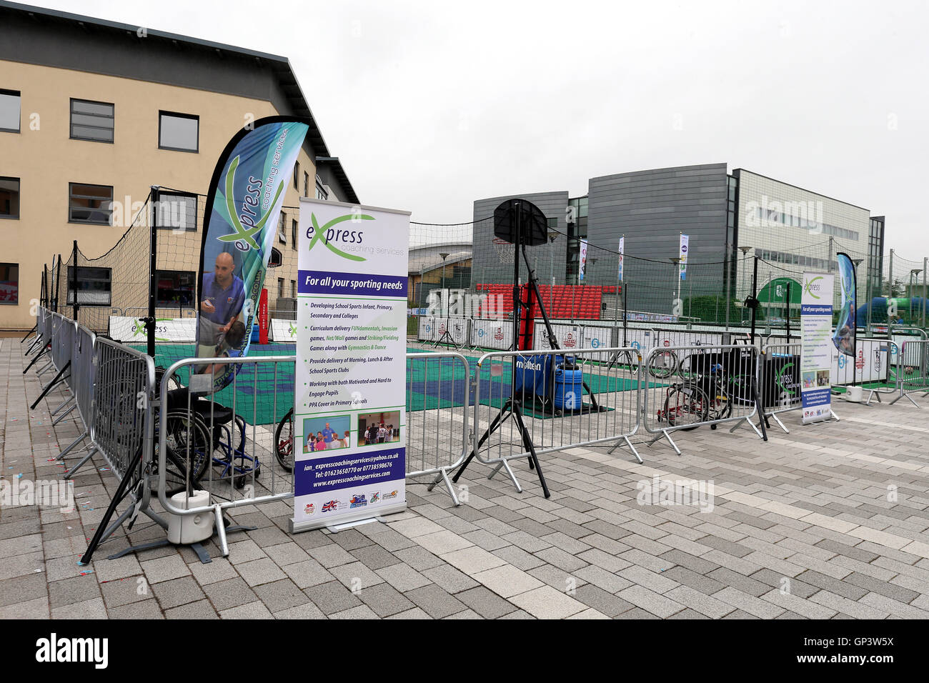 Spectator Zone activities in Shirley Pearce Square on day two of the ...