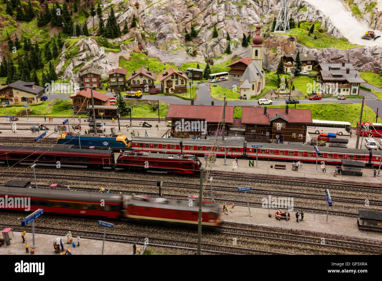 Worlds largest model railway hi-res stock photography and images - Alamy