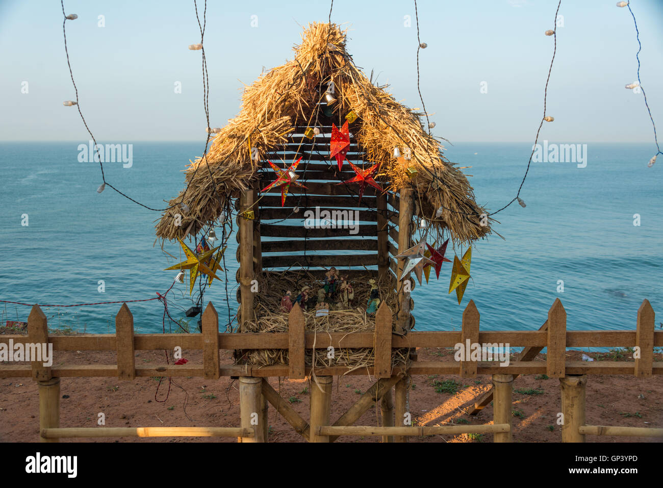 A nativity scene in Varkala, Kerala, India Stock Photo Alamy