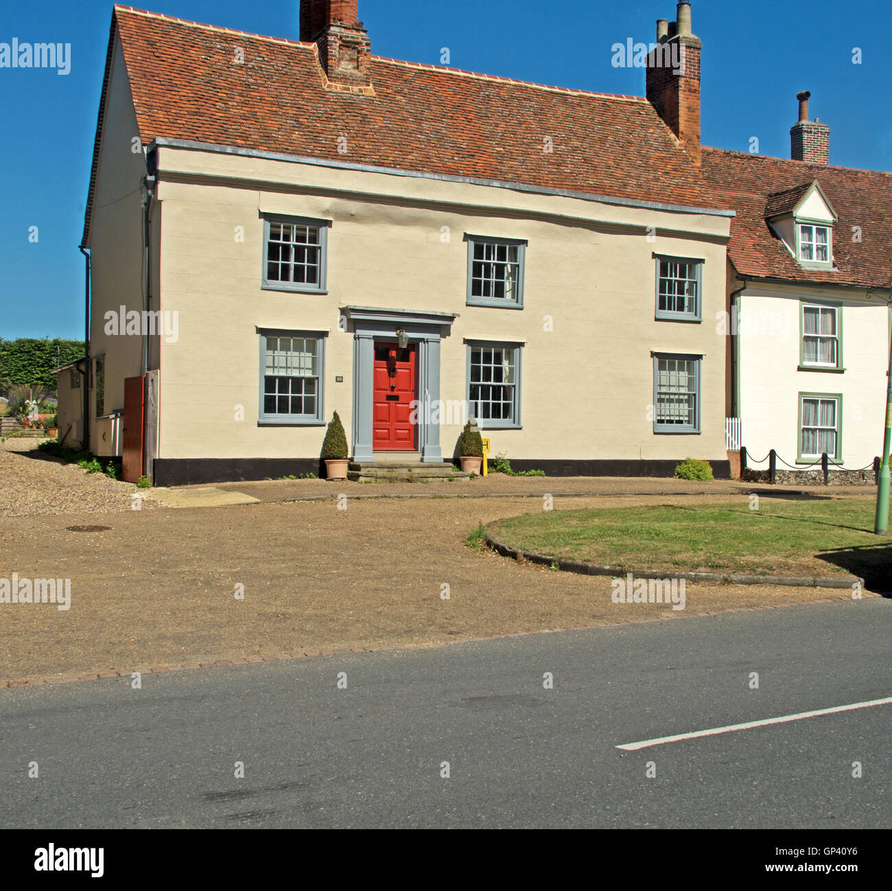 Clare, House, Suffolk, England, Britain, Europe Stock Photo Alamy