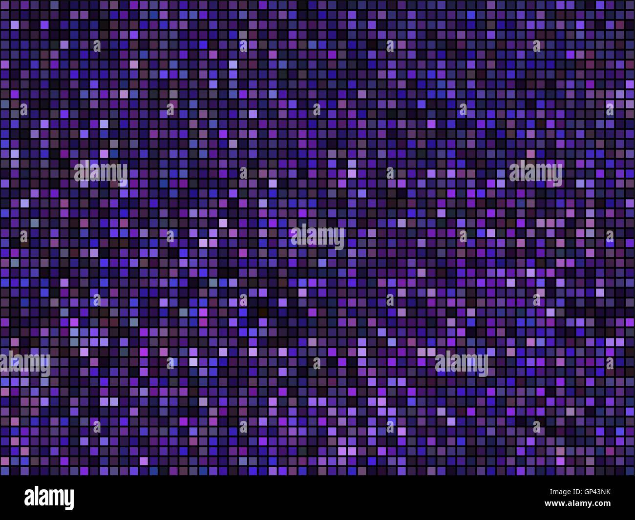 Abstract light color pixel mosaic texture Stock Vector