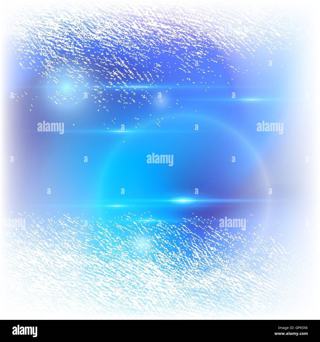 Abstract Blue Light Vector Background. Stock Vector