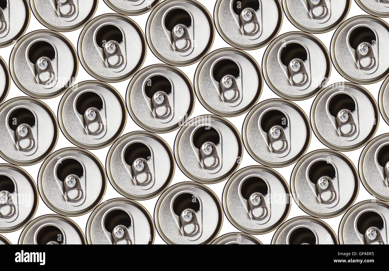 metal beer cans Stock Photo Alamy