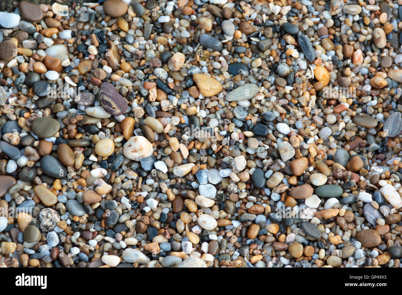 pebble, warm, stone, reflections, october, sea, rays, shore, background, gravel, mound, gray, beach, wet, blurred, texture, pebb Stock Photo