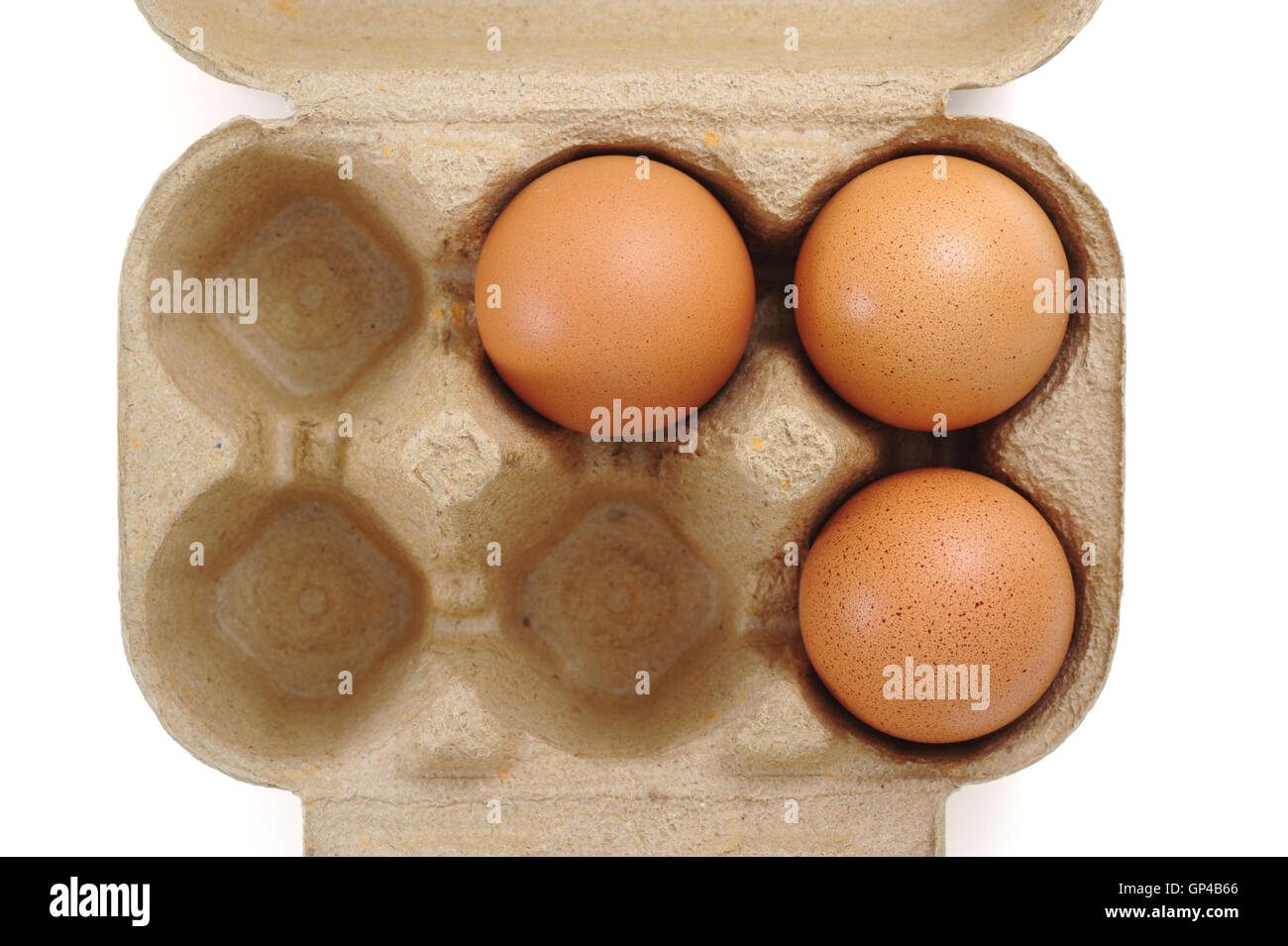 Eggs in Carton Stock Photo Alamy