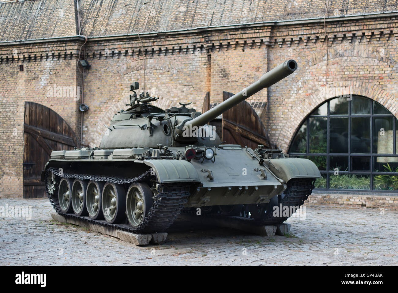T-54 russian tank Stock Photo