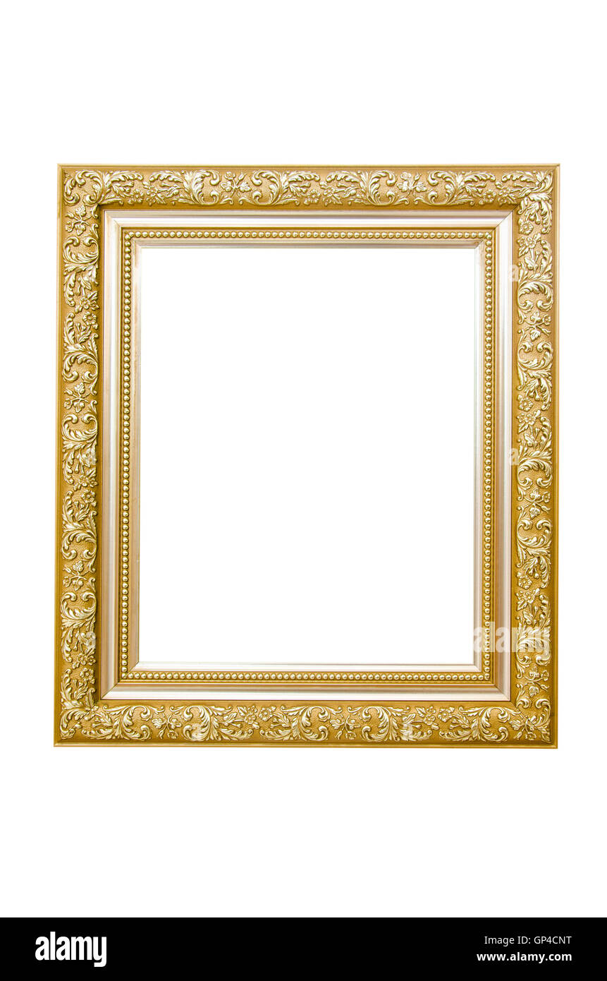 Gold gilt frame Cut Out Stock Images & Pictures Alamy