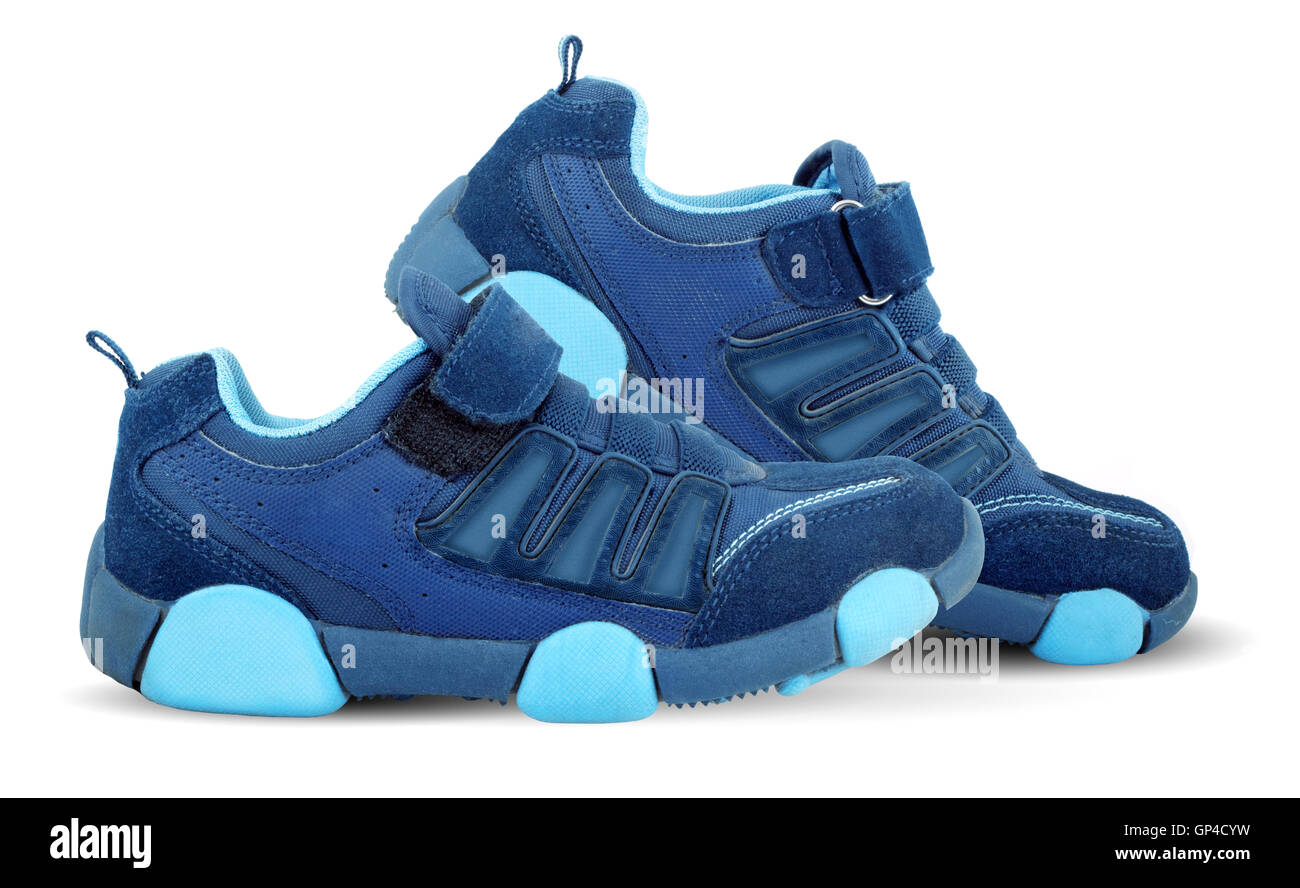 Sneakers walking by themselves Stock Photo Alamy