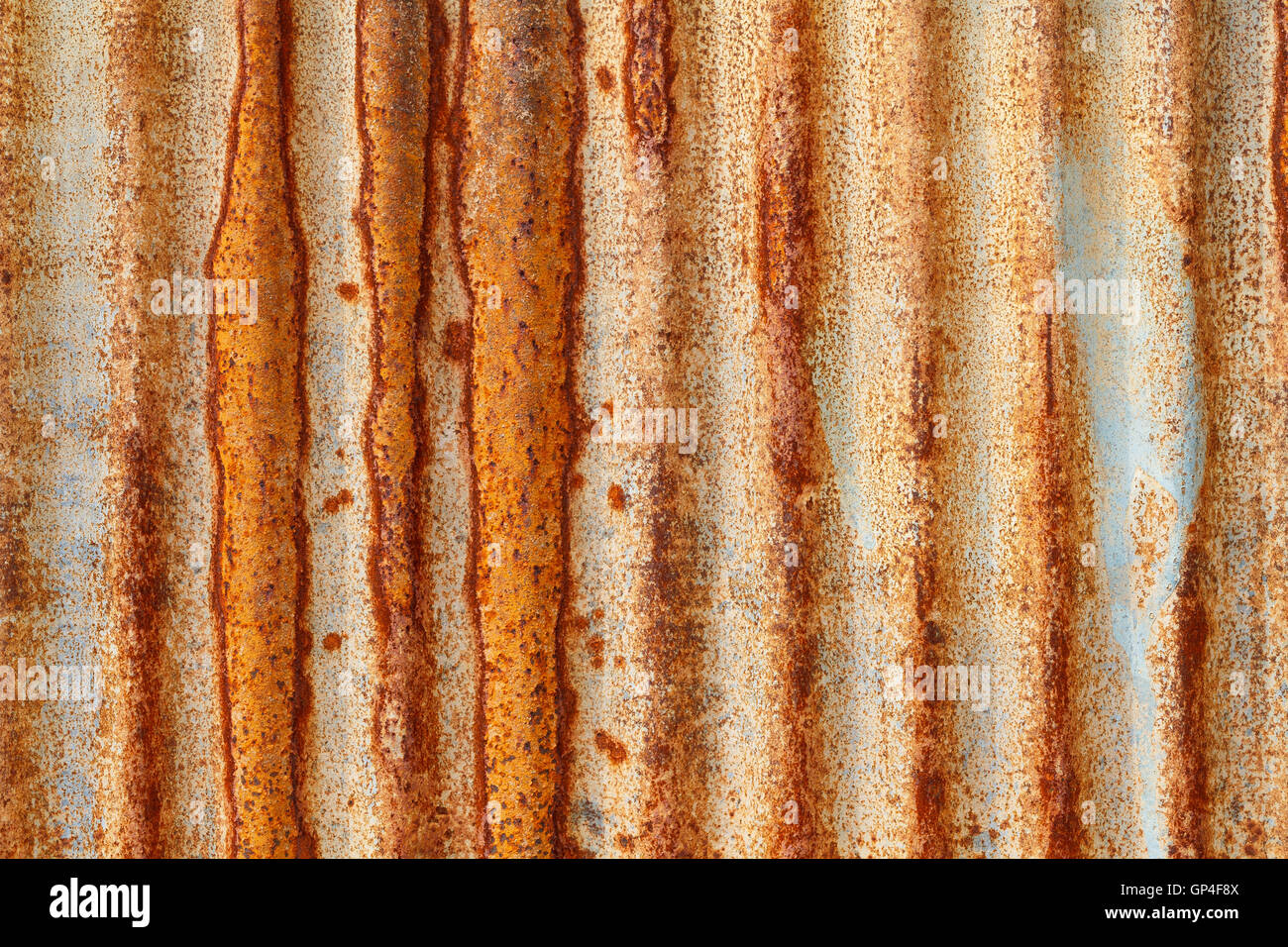 Rusty on zinc metal plate texture Stock Photo Alamy