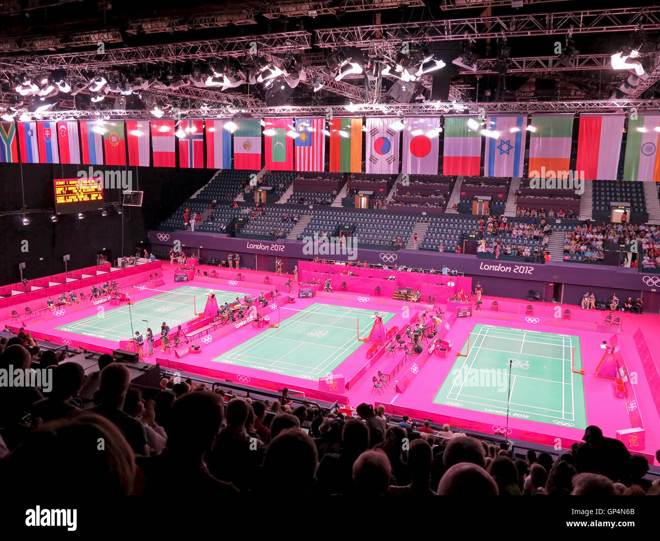 Badminton court hi-res stock photography and images - Alamy