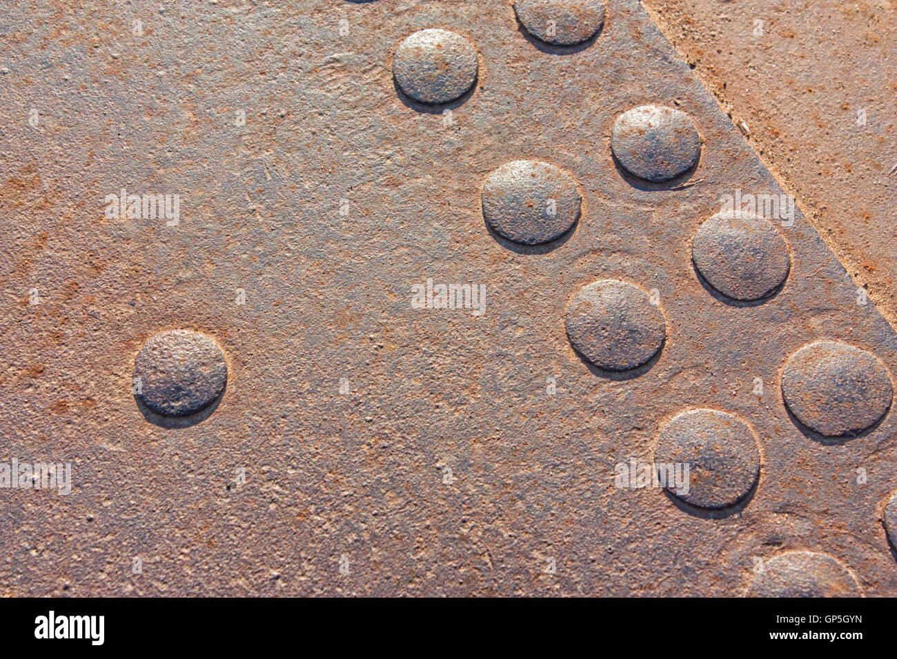 background of the rivets Stock Photo - Alamy