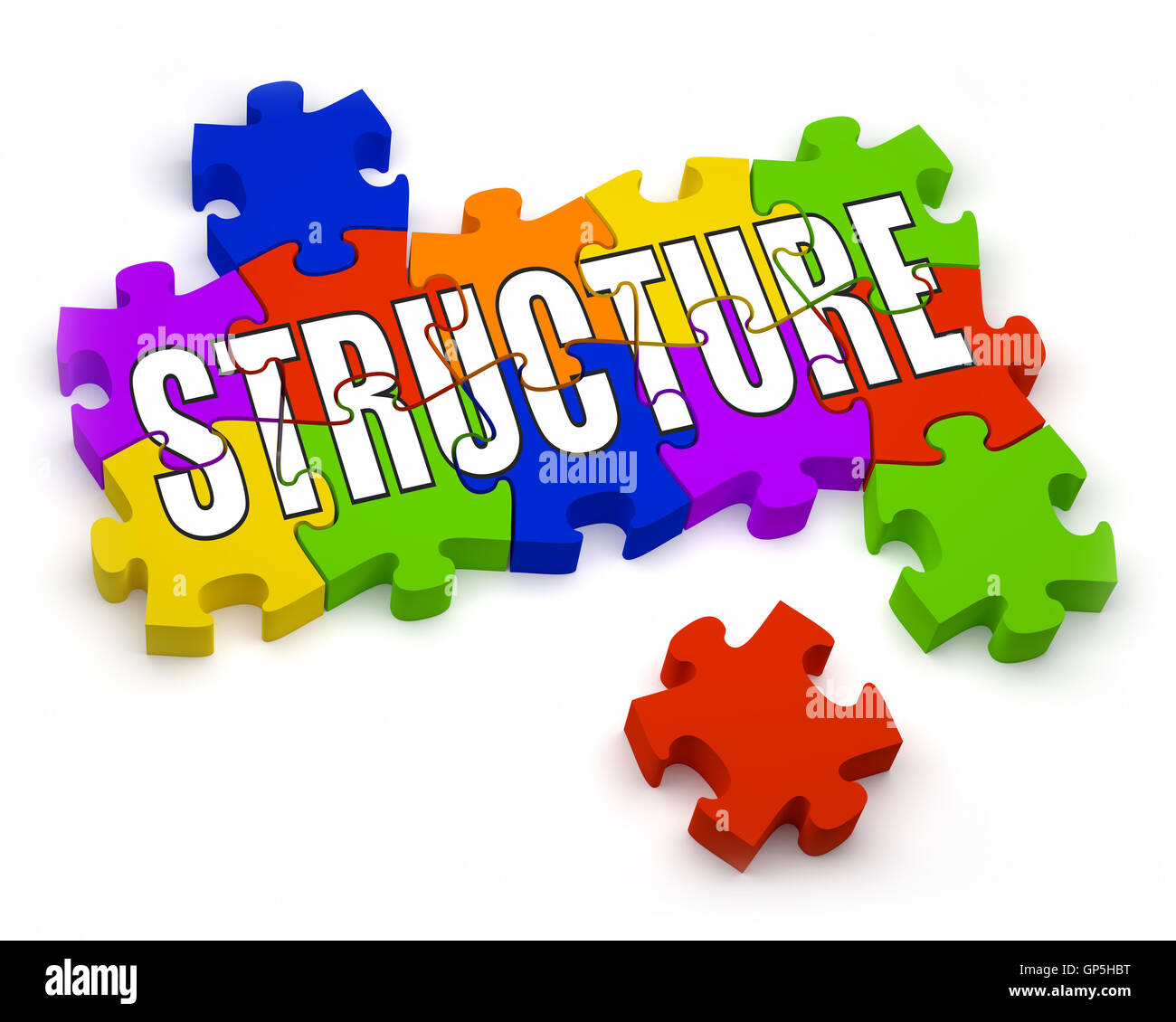 Structure development Cut Out Stock Images & Pictures - Alamy