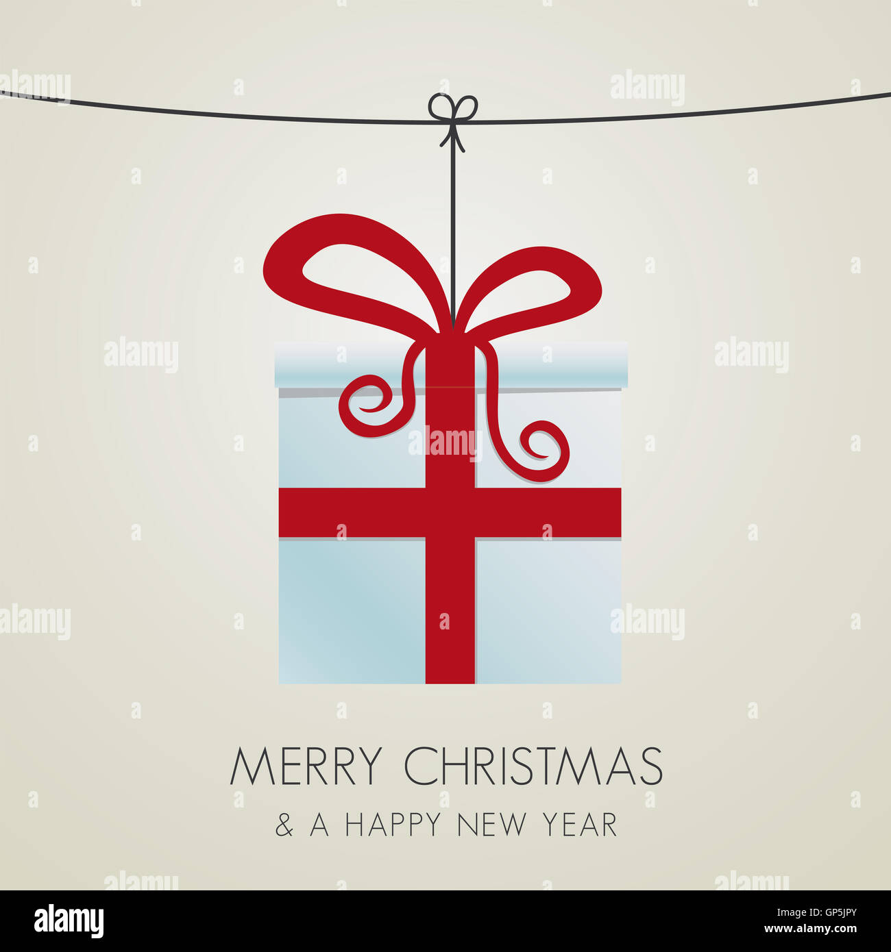 gift box hanging Stock Photo Alamy