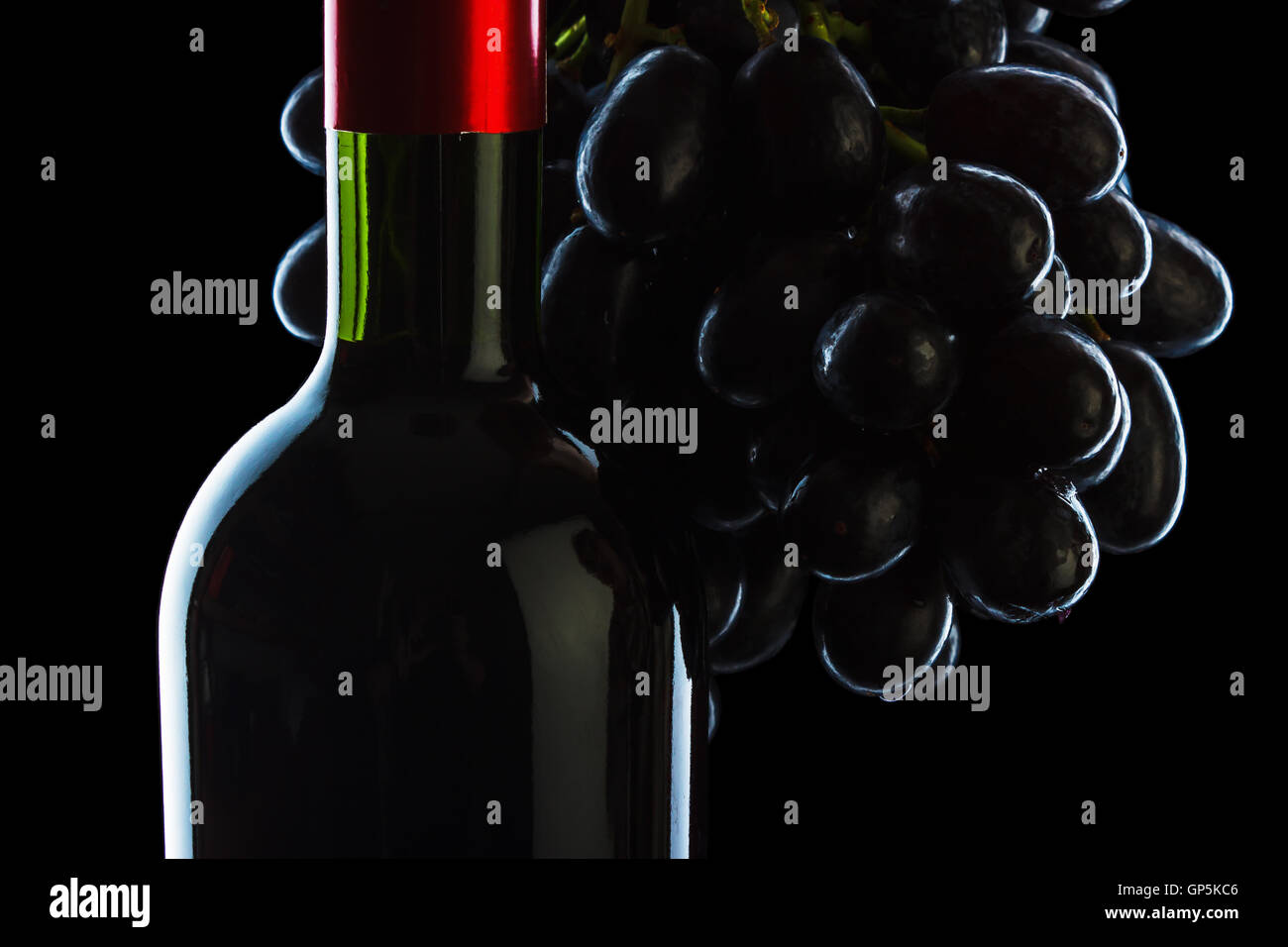 Grape red wine Stock Photo - Alamy