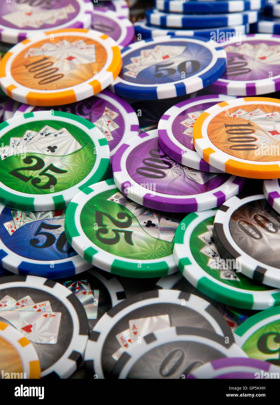 Poker chip trick hires stock photography and images Alamy