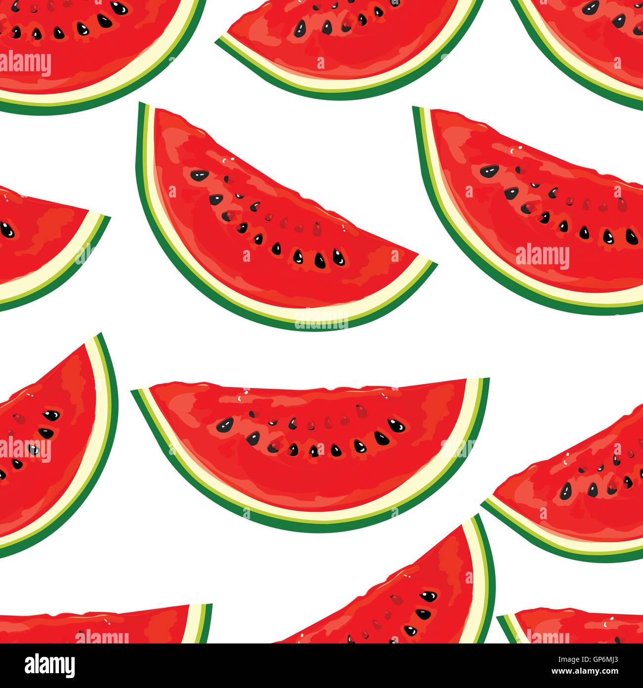 Seamless pattern watermelons Stock Vector Image & Art - Alamy