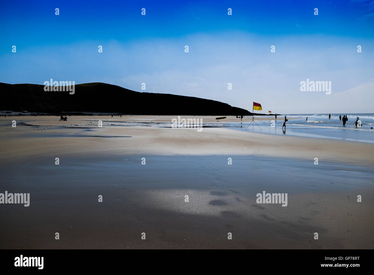 wales, gower, beach, bay, uk, cliffs, peninsula, swansea, coast, sea ...