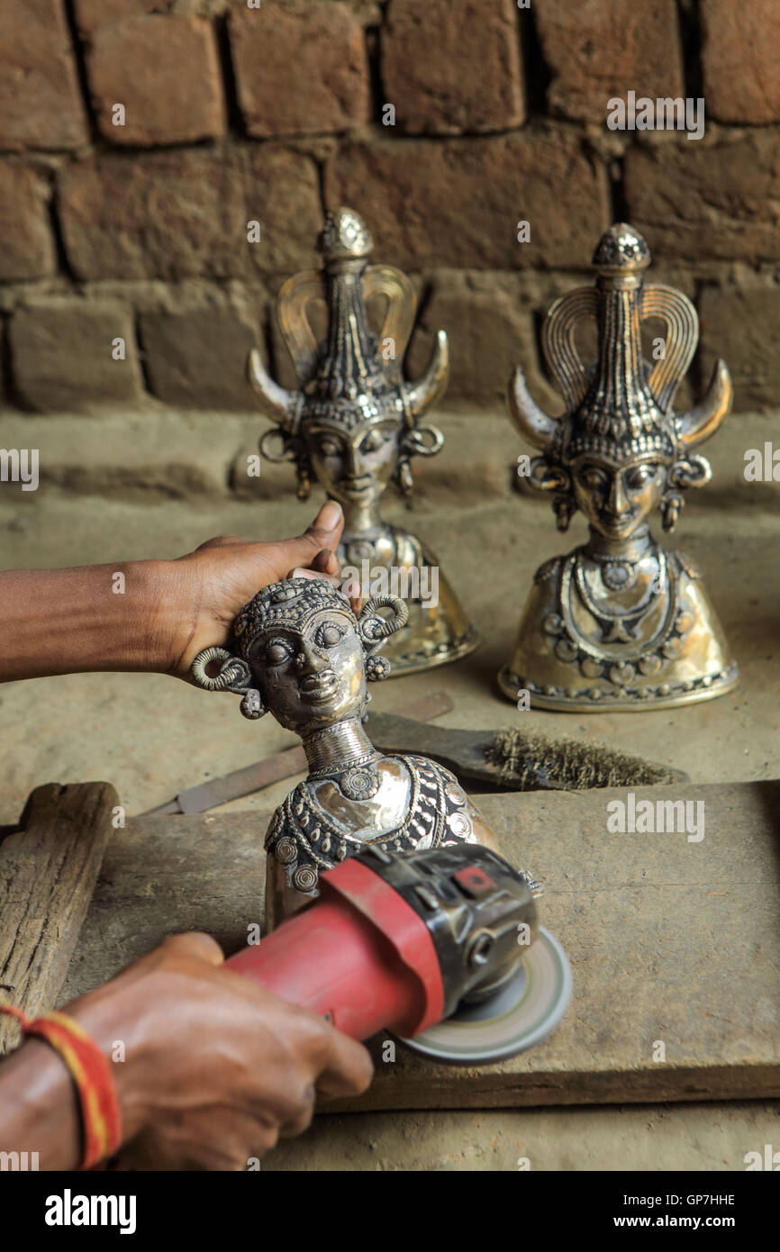 Statue, bastar, chhattisgarh, india, asia Stock Photo