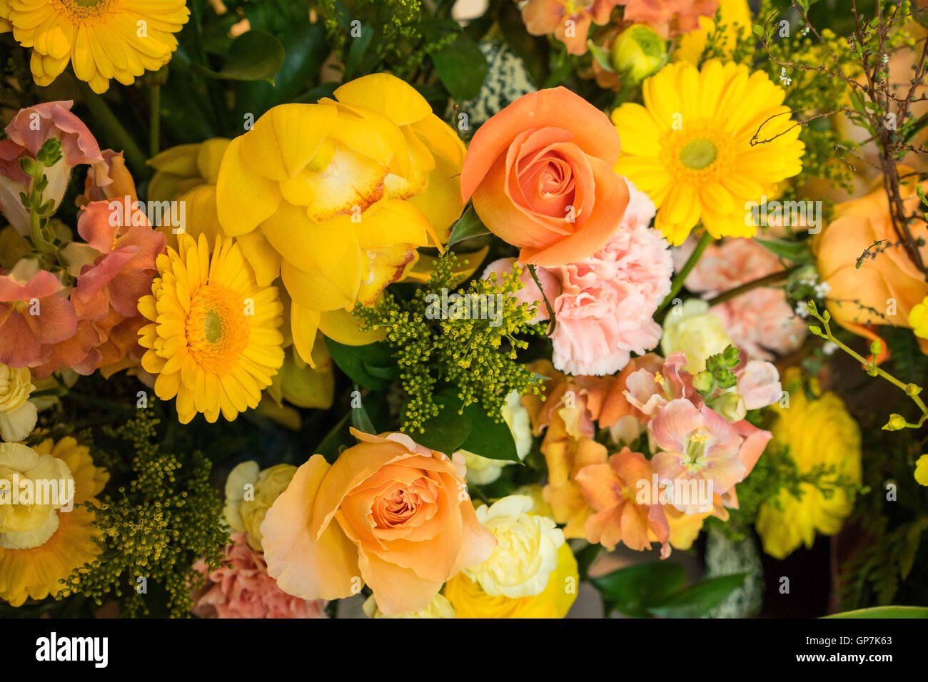 Japan, bouquet flower Stock Photo Alamy