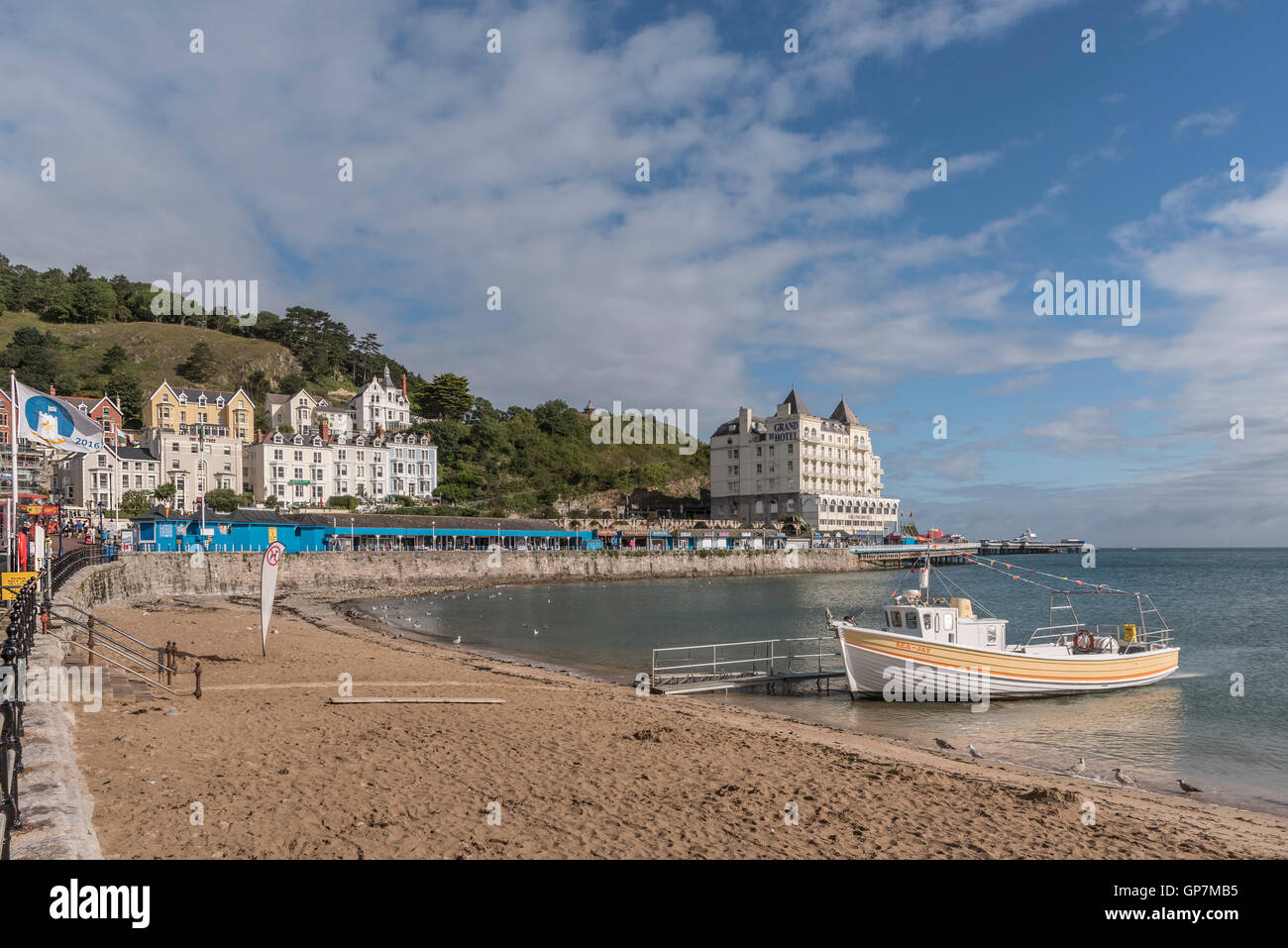 Llandudno. Clwyd. North Wales. East Bay. Stock Photo