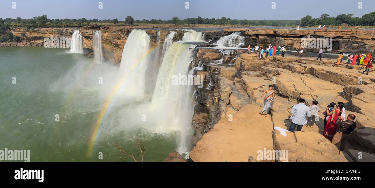 Chitrakoot waterfall, bastar, jagdalpur, chhattisgarh, india, asia