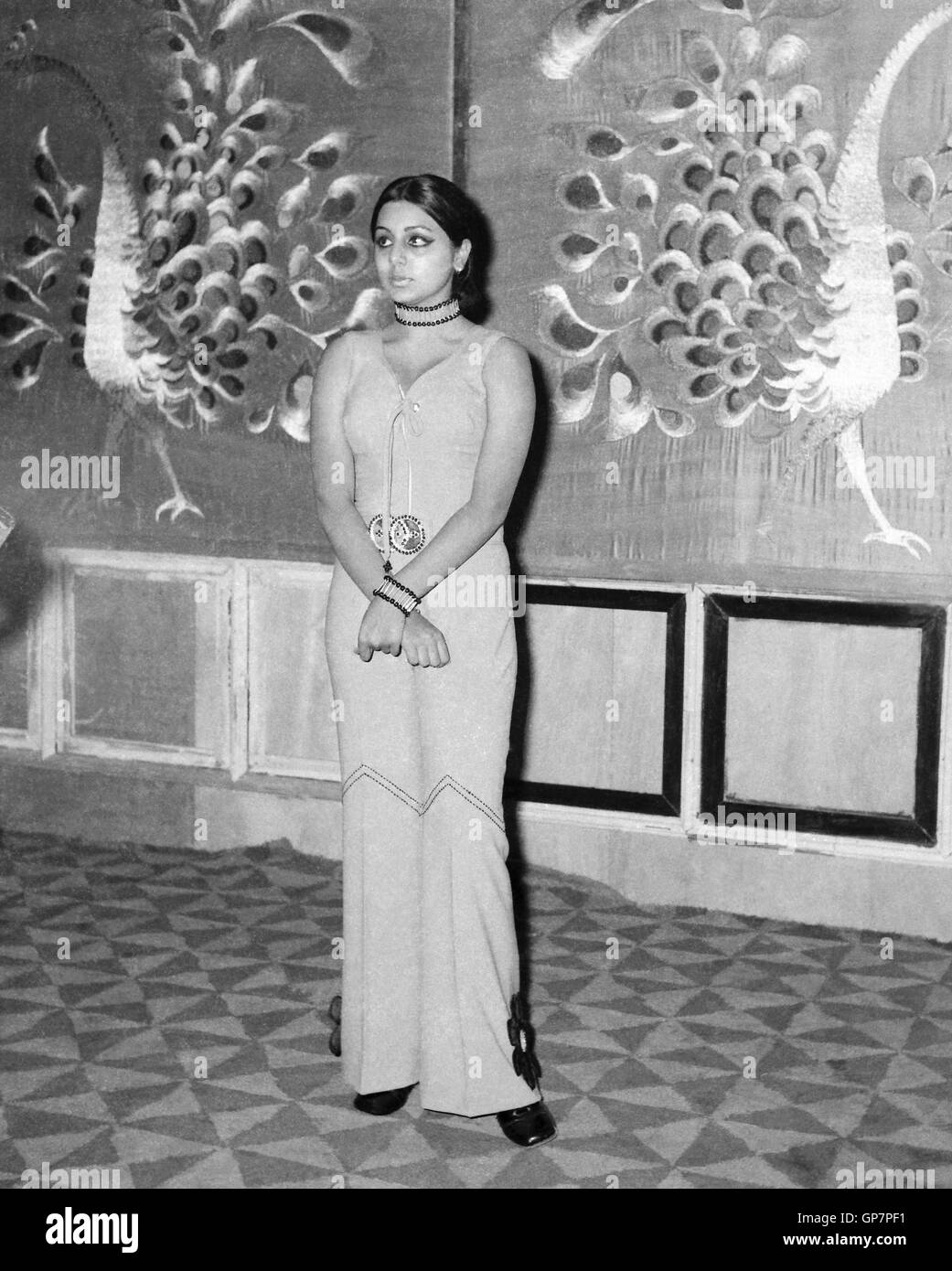Neetu Singh, Indian film actress, Neetu Singh Kapoor, Indian, bollywood actress, India, Asia, old vintage 1900s picture Stock Photo