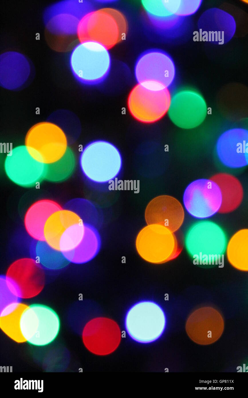 Colourful bokeh circles hi-res stock photography and images - Alamy