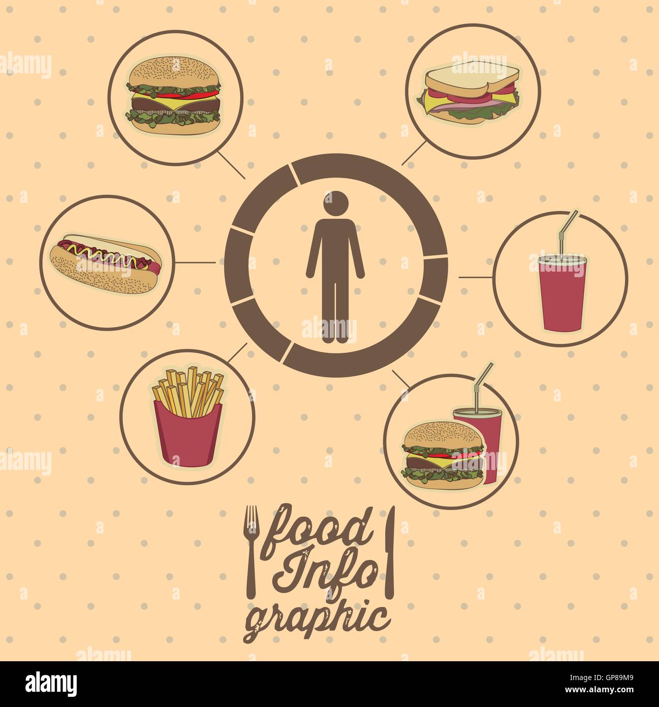 Food infographics Stock Vector Image & Art Biology Diagrams