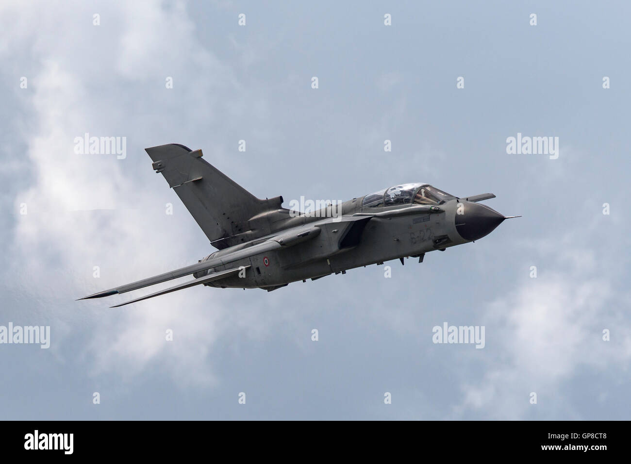 Panavia Tornado from the Italian Air Force flight test squadron Reparto Sperimentale Volo. Stock Photo