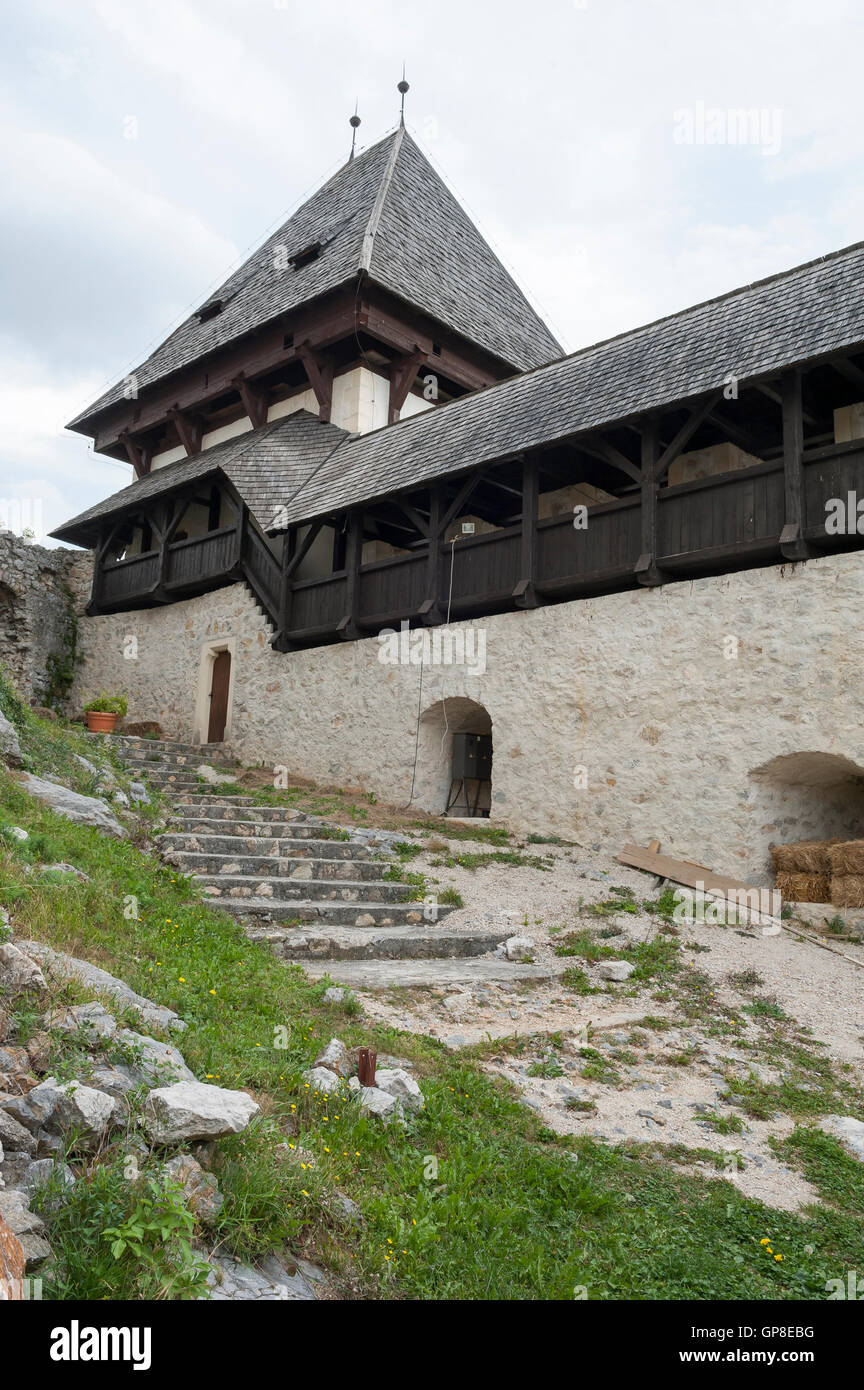 Celje Upper Castle, Celje, Styria region, Slovenia, Europe Stock Photo
