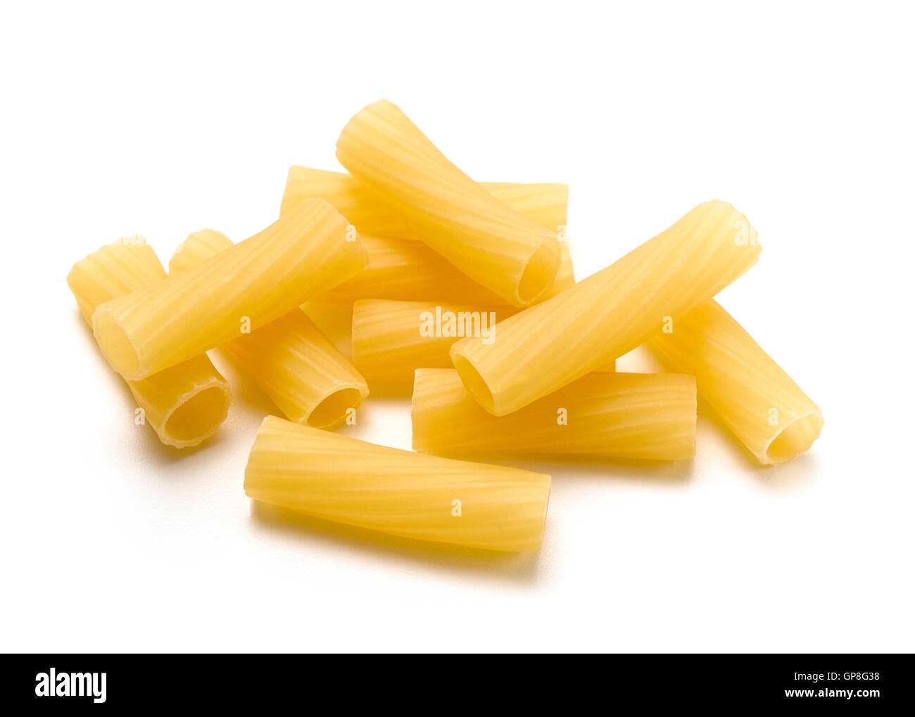 Isolated Penne Pasta Stock Photo