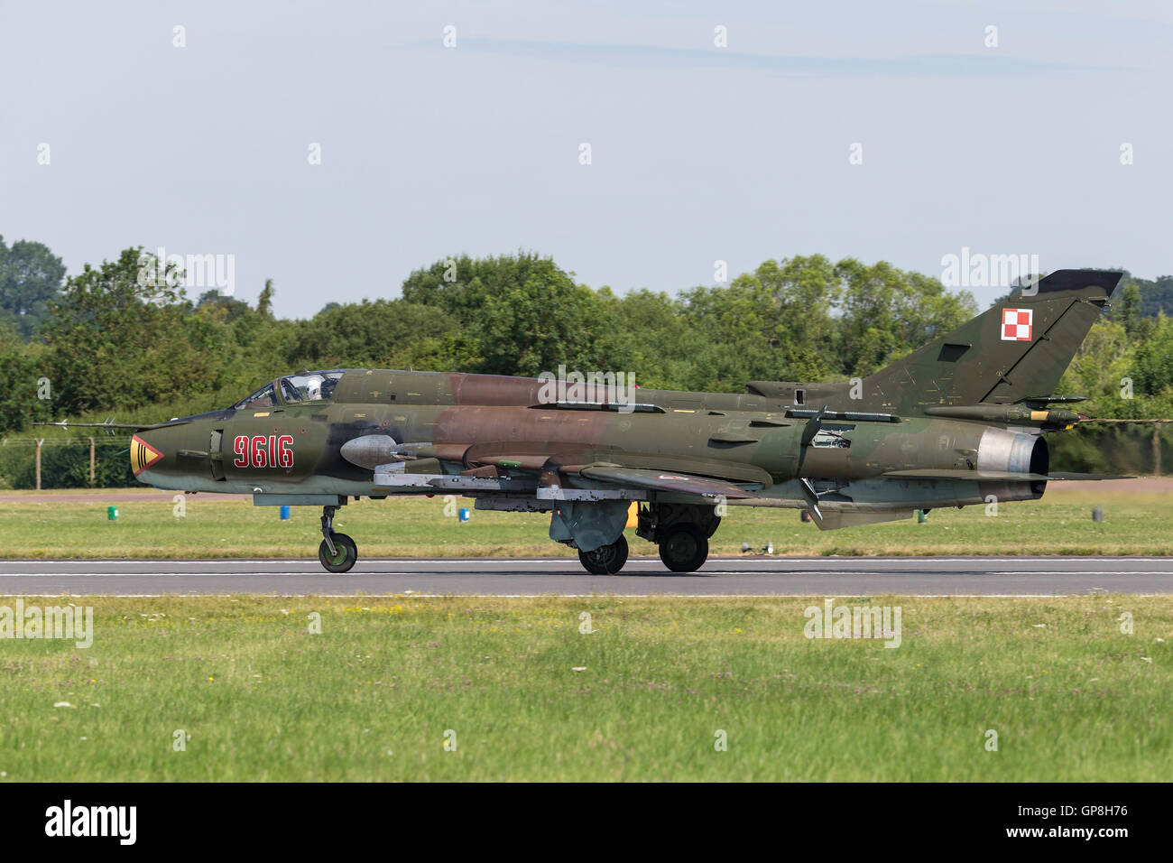 Polish Air Force (Siły Powietrzne) Sukhoi Su-22M4 “Fitter” attack ...