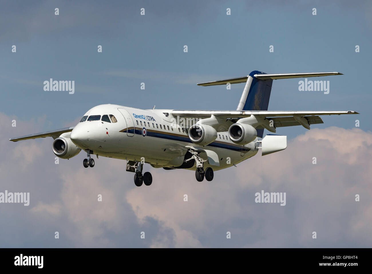 Qq Rj100 QinetiQ BAE Systems-Avro RJ100 QQ101 from the Empire Test Pilots School ...