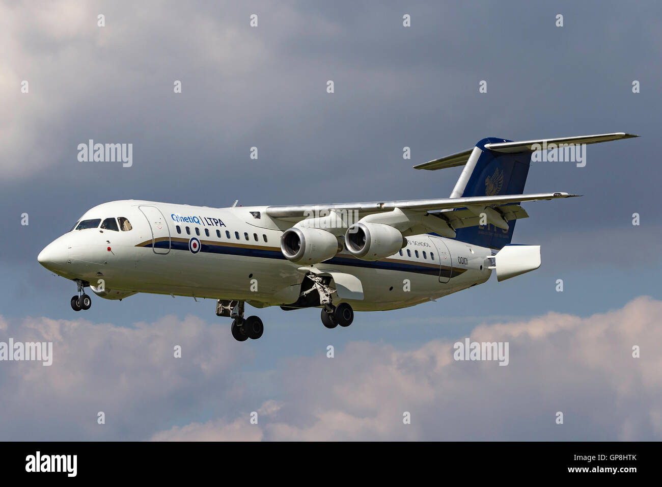 Qq Rj100 QinetiQ BAE Systems-Avro RJ100 QQ101 from the Empire Test Pilots School ...