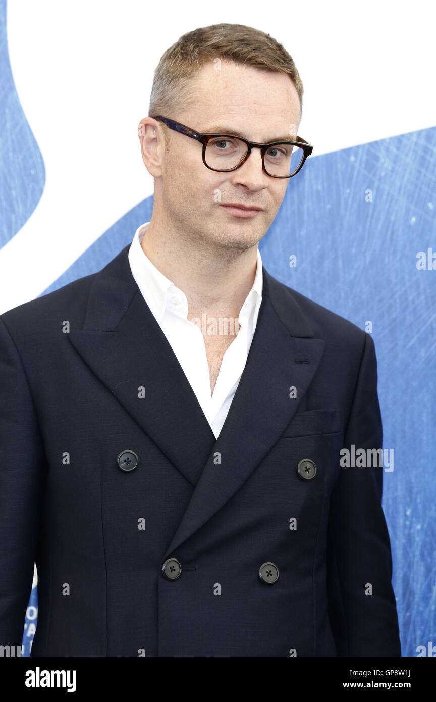 Venice, Italy. 02nd Sep, 2016. Nicolas Winding Refn during the 'Dawn Of The Dead - European Cut (Zombi, 1978)' photocall at the 73rd Venice International Film Festival on September 02, 2016 | Verwendung weltweit/picture alliance Credit:  dpa/Alamy Live News Stock Photo