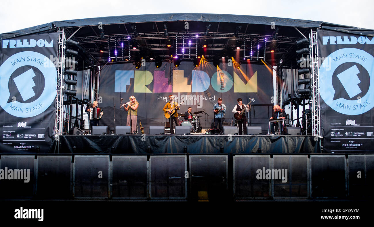 Hull Freedom Festival Stock Photo Alamy
