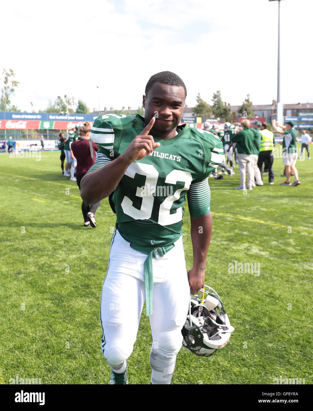 02.09.2016. Dublin, Ireland. Aer Lingus American College Football
