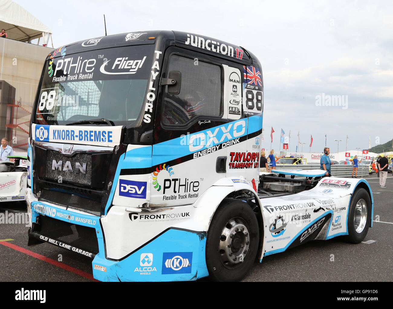 Most Autodrom, Most, Czech Republic. 03rd Sep, 2016. FIA European Truck ...