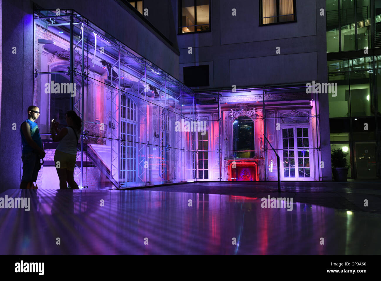 Potsdamer Platz shopping plaza modern new Stock Photo Alamy