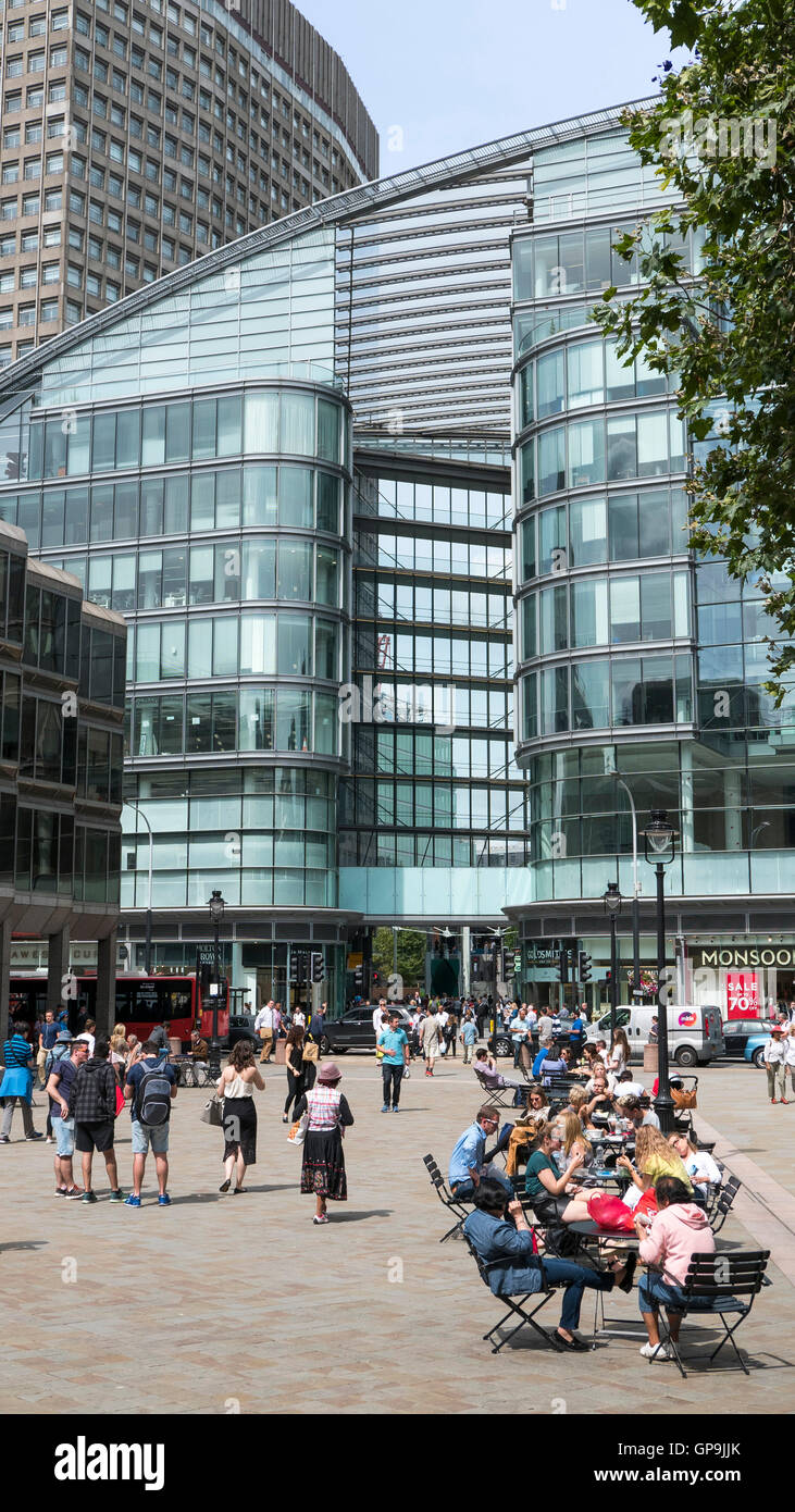 Cardinal Place at Victoria London SW1. New development of the area. Stock Photo