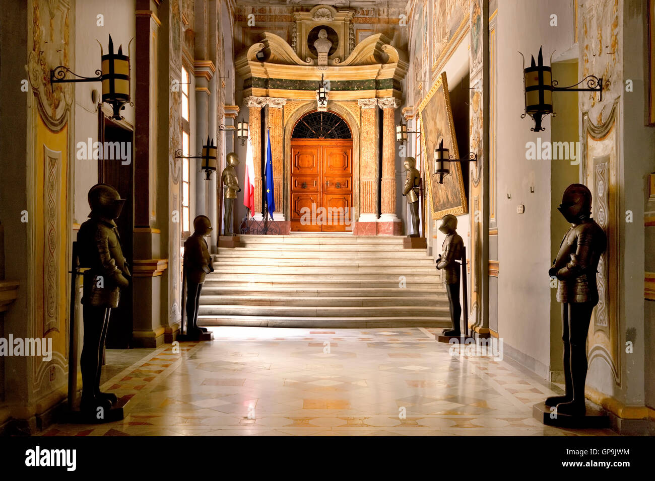 The Grand Master Palace in Valletta, Malta Editorial Photography