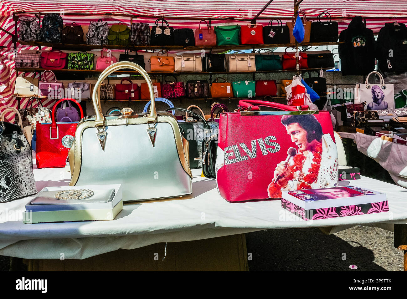 AVSALLAR, TURKEY - JUNE 20, 2014: Showcase With Fake Handbags Of Famous  American Brand Michael Kors. Stock Photo, Picture and Royalty Free Image.  Image 30373607.