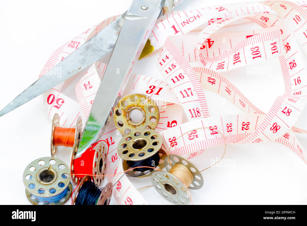 Tailor accessories hi-res stock photography and images - Alamy