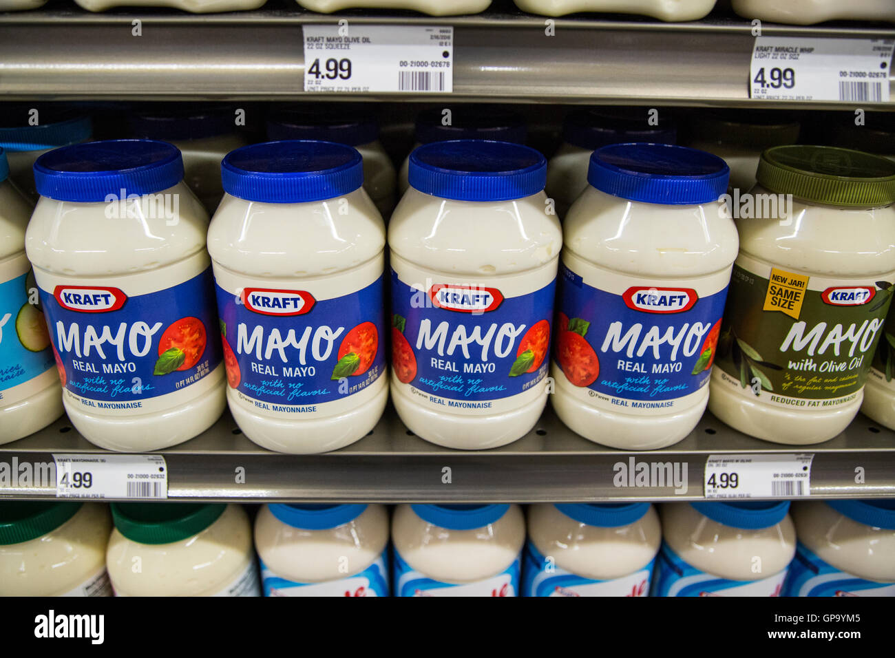 Kraft brand mayonnaise hi-res stock photography and images - Alamy