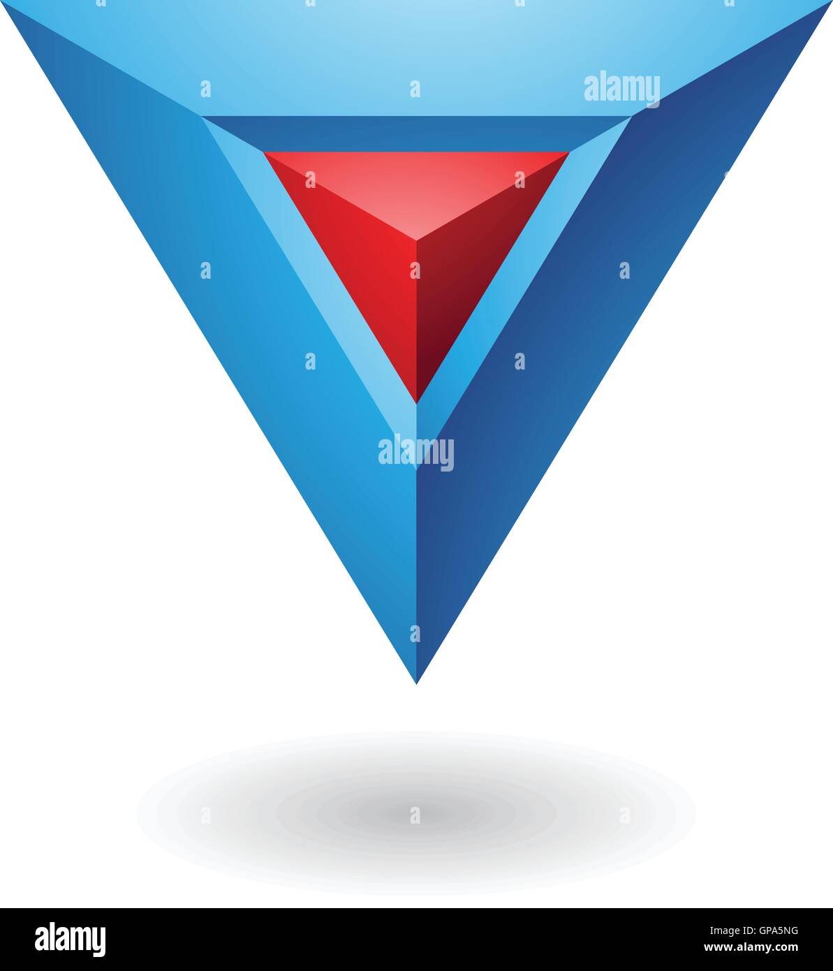 3d geometric logo icon and design element Stock Vector Image & Art - Alamy