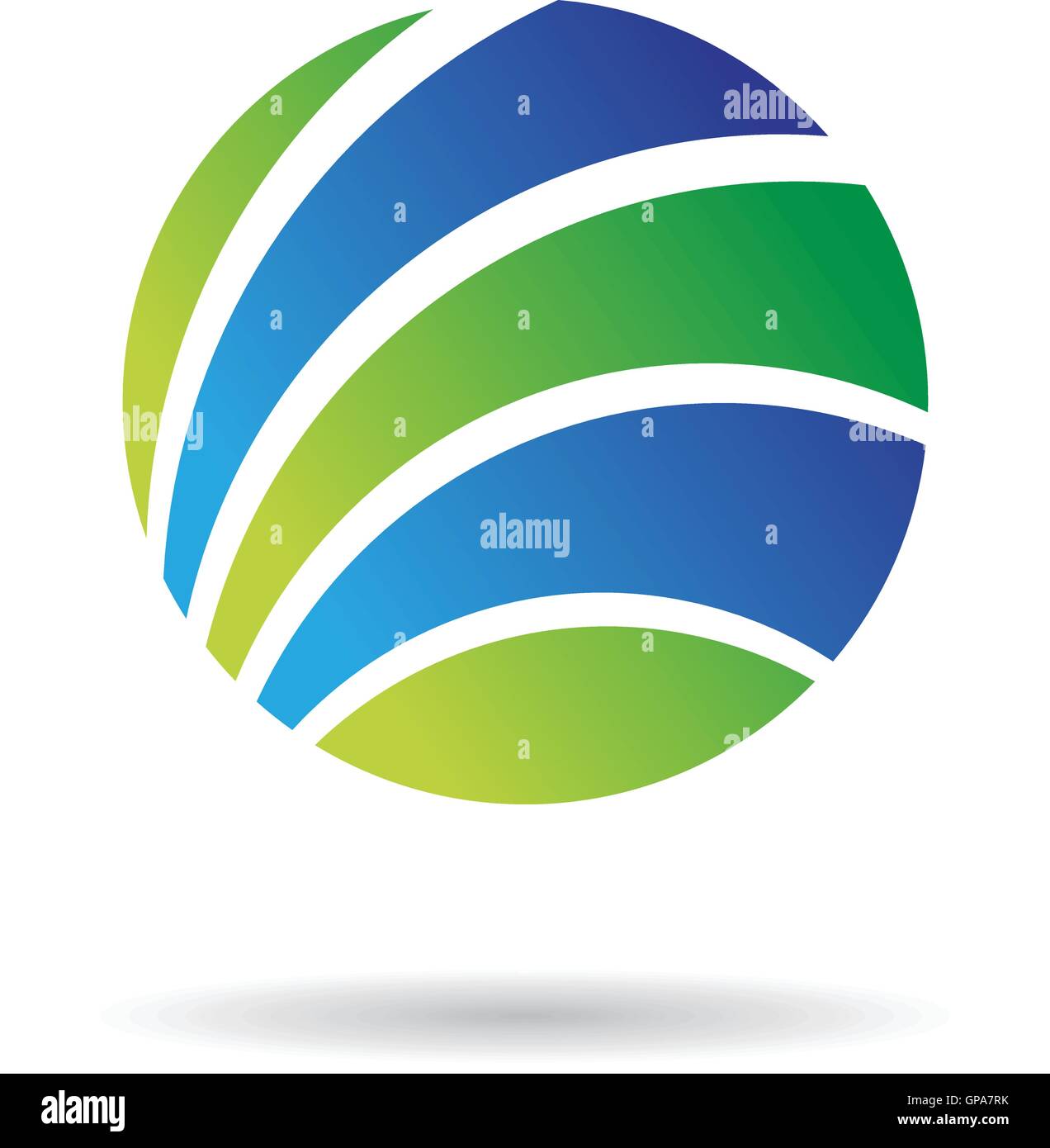 Abstract round logo icon and design element Stock Vector Image & Art ...
