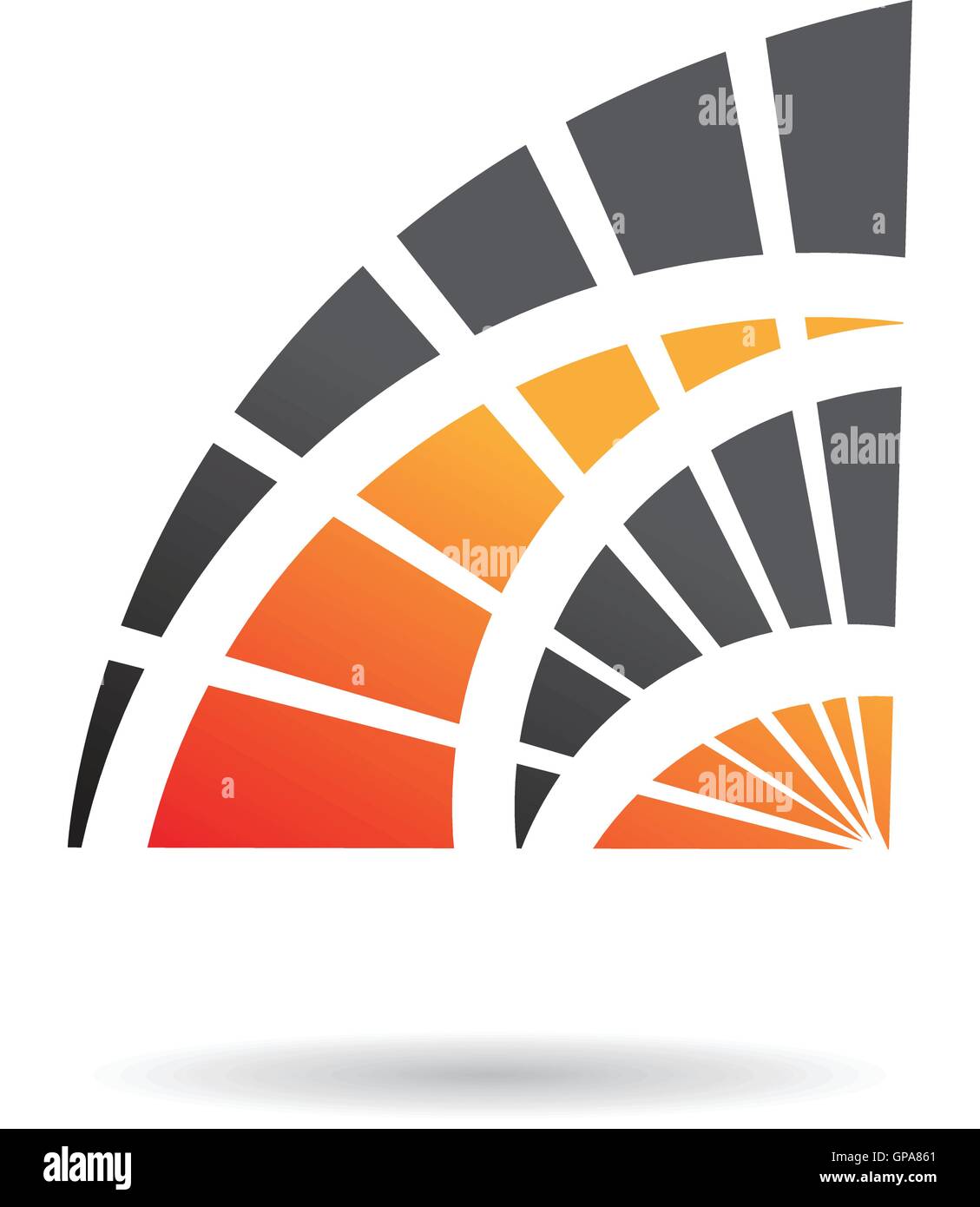 Abstract line logo icon and design element Stock Vector Image & Art - Alamy