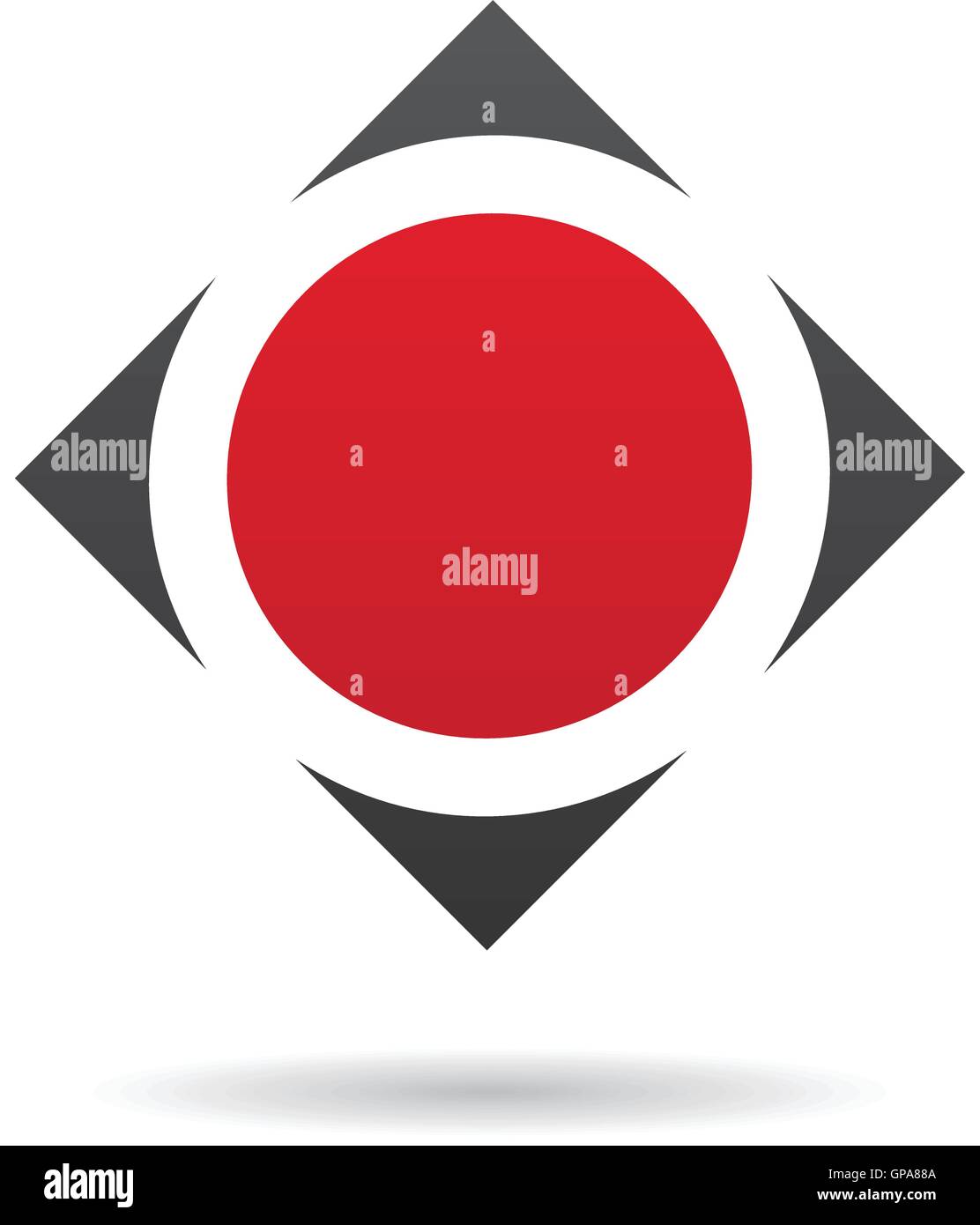 Abstract diamond logo icon and graphic design Stock Vector Image & Art ...