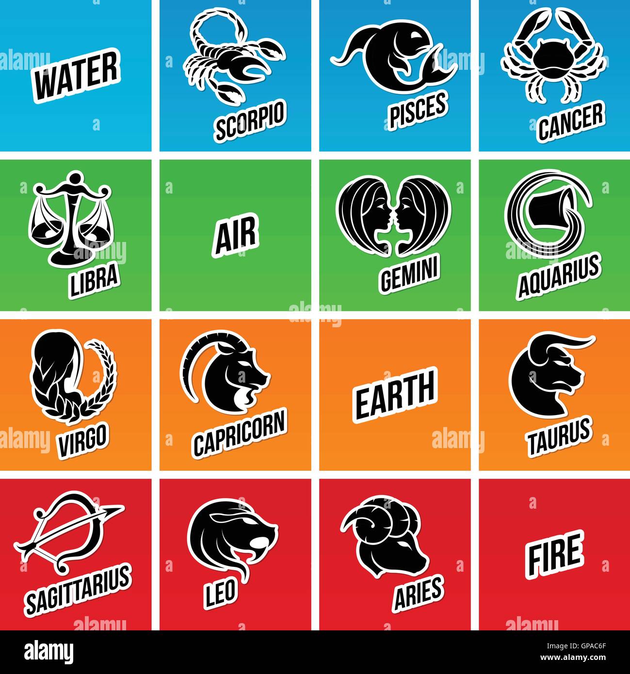 Star Signs High Resolution Stock Photography and Images Alamy